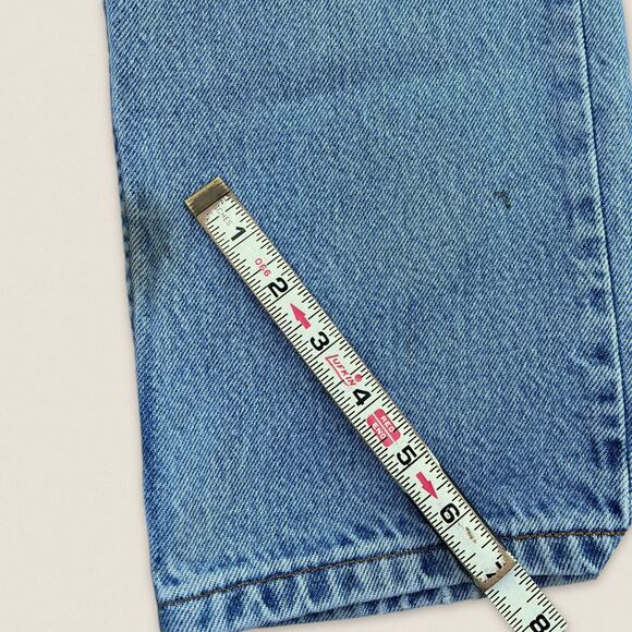 Y2K Levi's 619 Orange Tab Straight Leg Jeans  - Size 30 x 29 - Picture 7 of 8